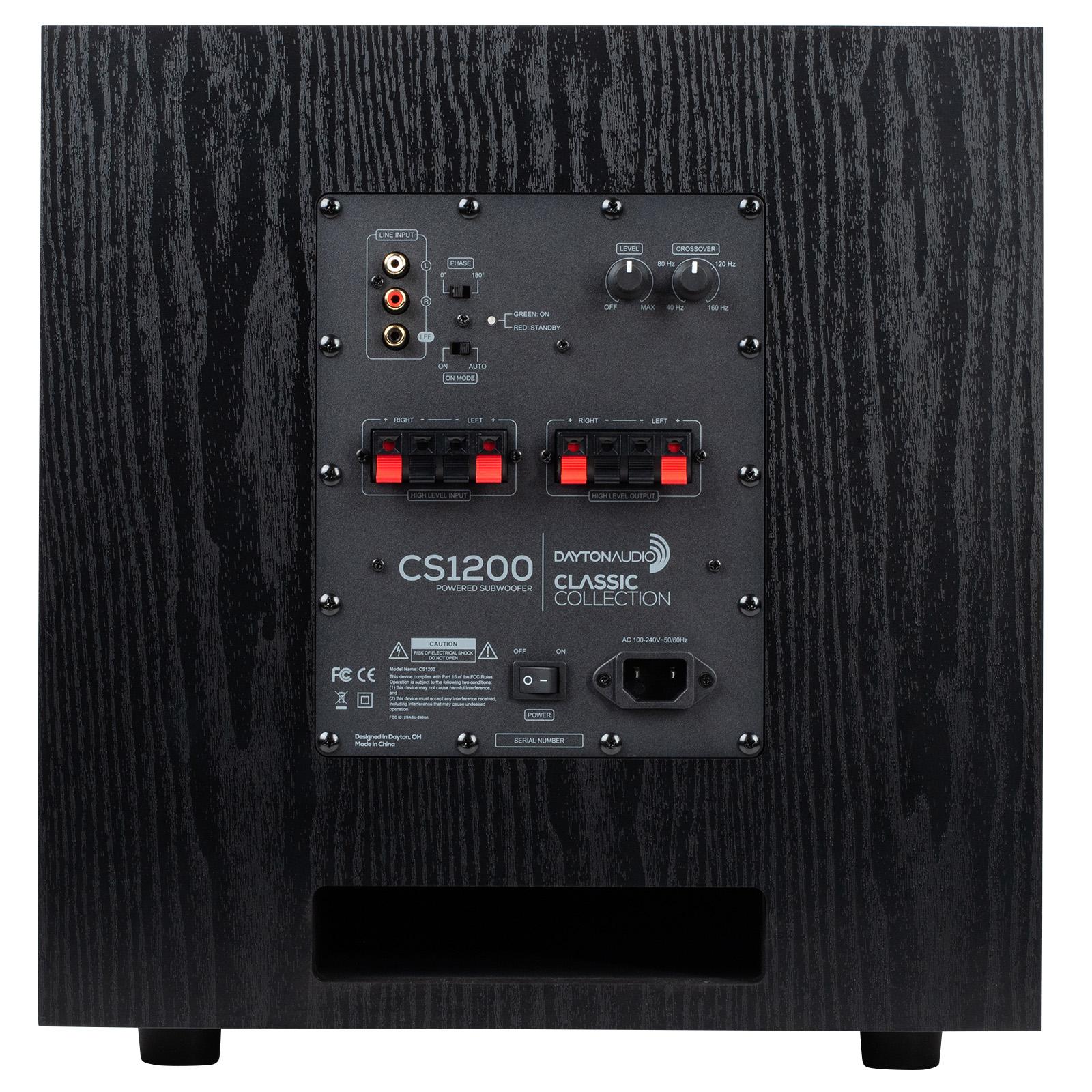 Dayton Audio - T65 2.1 Vinyl Audio Bundle with 12